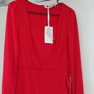 Grace Karin Woman Red Dress Wrap